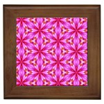 Cute Pretty Elegant Pattern Framed Ceramic Tile Front