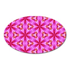 Cute Pretty Elegant Pattern Magnet (oval)