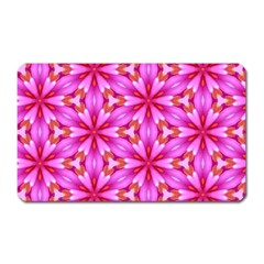 Cute Pretty Elegant Pattern Magnet (rectangular) by GardenOfOphir