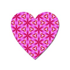 Cute Pretty Elegant Pattern Magnet (heart) by GardenOfOphir