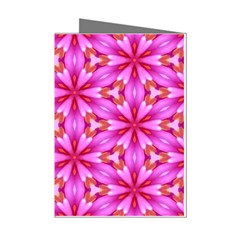 Cute Pretty Elegant Pattern Mini Greeting Card (8 Pack) by GardenOfOphir