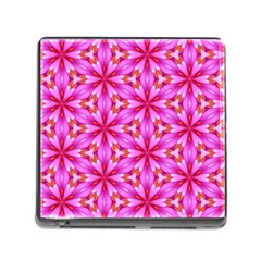 Cute Pretty Elegant Pattern Memory Card Reader With Storage (square) by GardenOfOphir