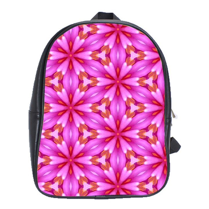 Cute Pretty Elegant Pattern School Bag (XL)