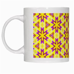 Cute Pretty Elegant Pattern White Coffee Mug