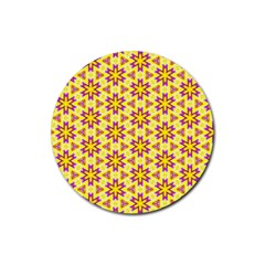 Cute Pretty Elegant Pattern Drink Coaster (round)