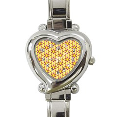 Cute Pretty Elegant Pattern Heart Italian Charm Watch 