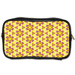 Cute Pretty Elegant Pattern Travel Toiletry Bag (two Sides) by GardenOfOphir