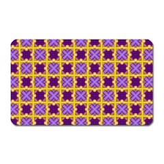 Cute Pretty Elegant Pattern Magnet (rectangular) by GardenOfOphir