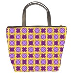 Cute Pretty Elegant Pattern Bucket Handbag Back