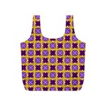 Cute Pretty Elegant Pattern Reusable Bag (S) Back