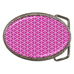 Cute Pretty Elegant Pattern Belt Buckle (Oval)