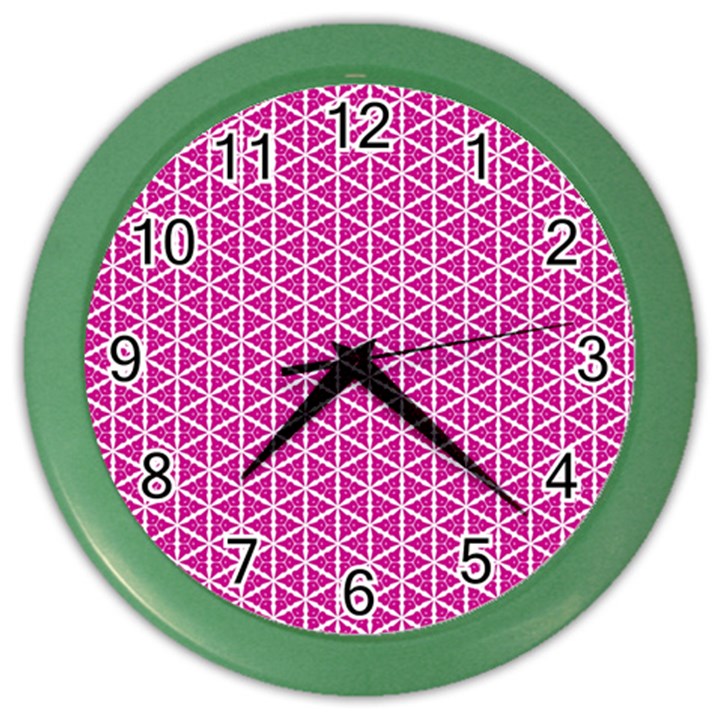 Cute Pretty Elegant Pattern Wall Clock (Color)