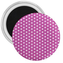 Cute Pretty Elegant Pattern 3  Button Magnet by GardenOfOphir