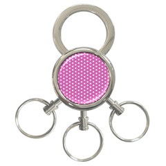 Cute Pretty Elegant Pattern 3-ring Key Chain