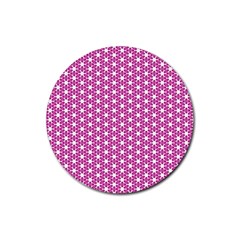 Cute Pretty Elegant Pattern Drink Coasters 4 Pack (round) by GardenOfOphir