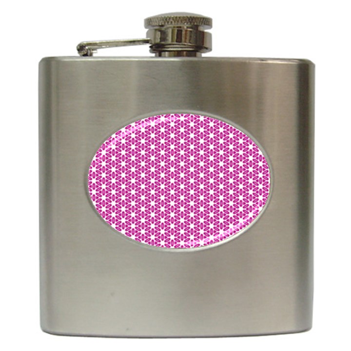 Cute Pretty Elegant Pattern Hip Flask