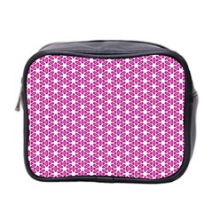 Cute Pretty Elegant Pattern Mini Travel Toiletry Bag (two Sides) by GardenOfOphir