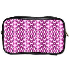 Cute Pretty Elegant Pattern Travel Toiletry Bag (two Sides) by GardenOfOphir