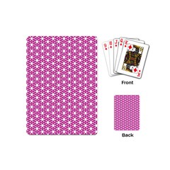 Cute Pretty Elegant Pattern Playing Cards (mini)