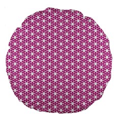 Cute Pretty Elegant Pattern 18  Premium Flano Round Cushion  by GardenOfOphir