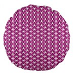 Cute Pretty Elegant Pattern 18  Premium Flano Round Cushion  Front