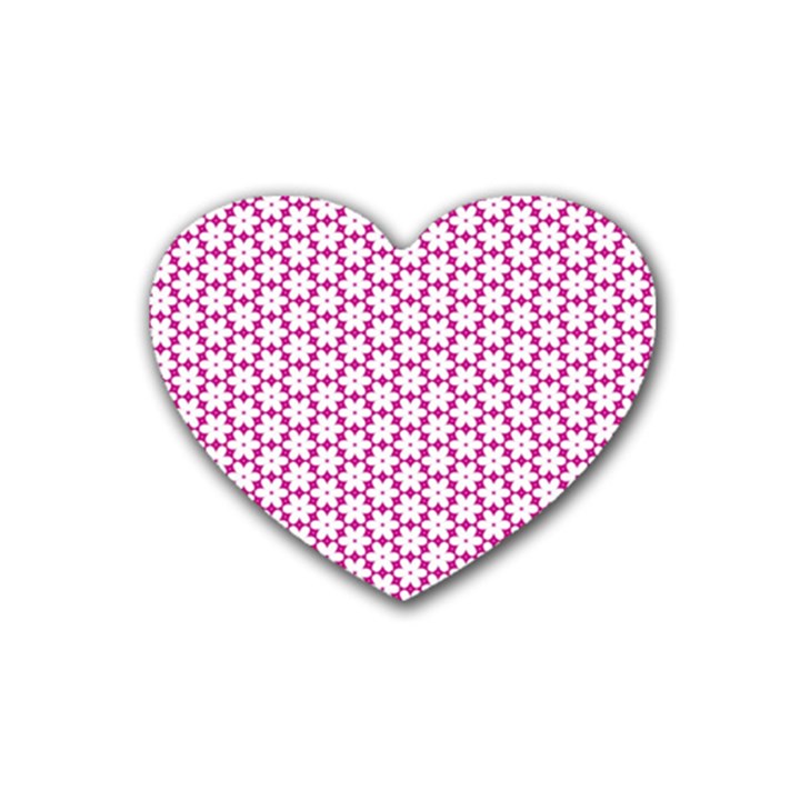 Cute Pretty Elegant Pattern Drink Coasters (Heart)