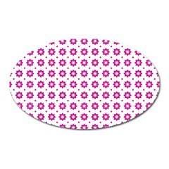 Cute Pretty Elegant Pattern Magnet (oval)