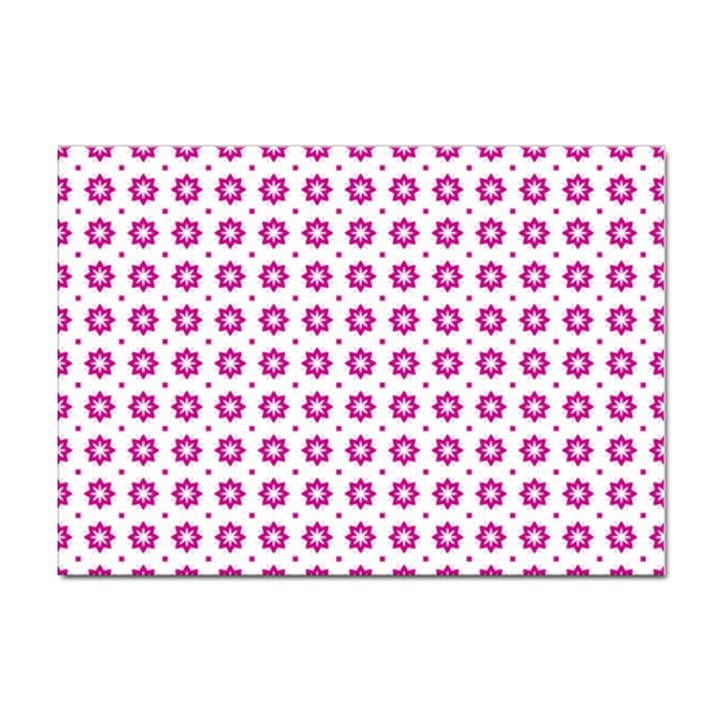 Cute Pretty Elegant Pattern A4 Sticker 100 Pack