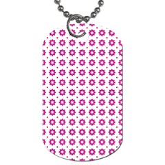 Cute Pretty Elegant Pattern Dog Tag (two-sided)  by GardenOfOphir