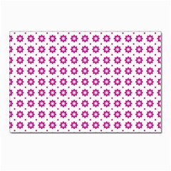 Cute Pretty Elegant Pattern Postcard 4 x 6  (10 Pack)