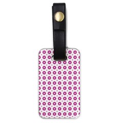 Cute Pretty Elegant Pattern Luggage Tag (one Side) by GardenOfOphir