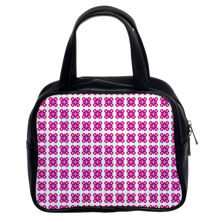 Cute Pretty Elegant Pattern Classic Handbag (Two Sides)