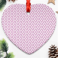 Cute Pretty Elegant Pattern Heart Ornament