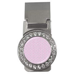 Cute Pretty Elegant Pattern Money Clip (cz)