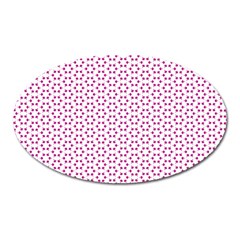 Cute Pretty Elegant Pattern Magnet (oval)