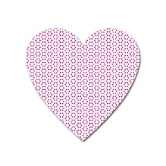 Cute Pretty Elegant Pattern Magnet (heart) by GardenOfOphir