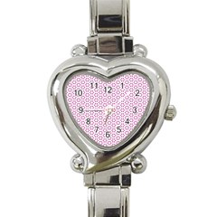 Cute Pretty Elegant Pattern Heart Italian Charm Watch 