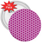 Cute Pretty Elegant Pattern 3  Button (10 pack) Front