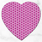 Cute Pretty Elegant Pattern Jigsaw Puzzle (Heart) Front