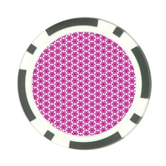 Cute Pretty Elegant Pattern Poker Chip by GardenOfOphir