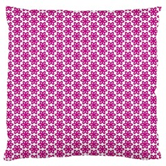 Cute Pretty Elegant Pattern Large Flano Cushion Case (one Side) by GardenOfOphir