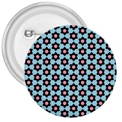 Cute Pretty Elegant Pattern 3  Button