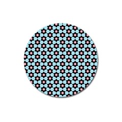 Cute Pretty Elegant Pattern Magnet 3  (round)