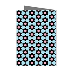 Cute Pretty Elegant Pattern Mini Greeting Card (8 Pack)