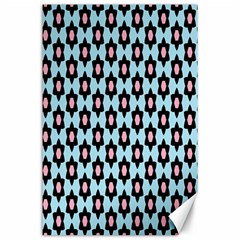 Cute Pretty Elegant Pattern Canvas 24  X 36  (unframed) by GardenOfOphir