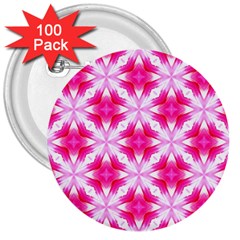 Cute Pretty Elegant Pattern 3  Button (100 Pack)