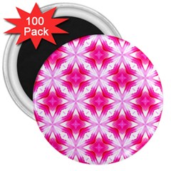 Cute Pretty Elegant Pattern 3  Button Magnet (100 Pack)