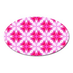 Cute Pretty Elegant Pattern Magnet (oval)