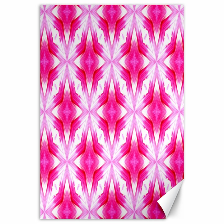 Cute Pretty Elegant Pattern Canvas 24  x 36  (Unframed)