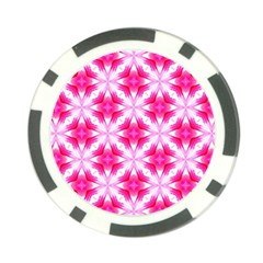 Cute Pretty Elegant Pattern Poker Chip